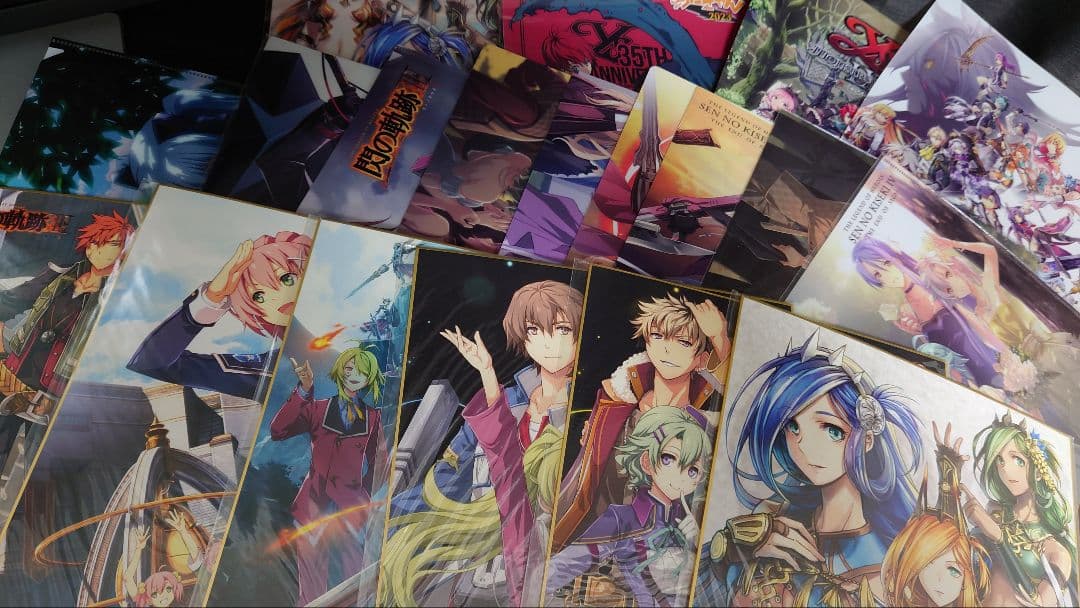 閃の軌跡　創の軌跡　イース8　色紙　クリアファイル　抽選会　立川あにきゃん