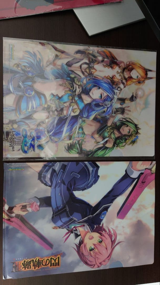 閃の軌跡　創の軌跡　イース8　色紙　クリアファイル　抽選会　立川あにきゃん