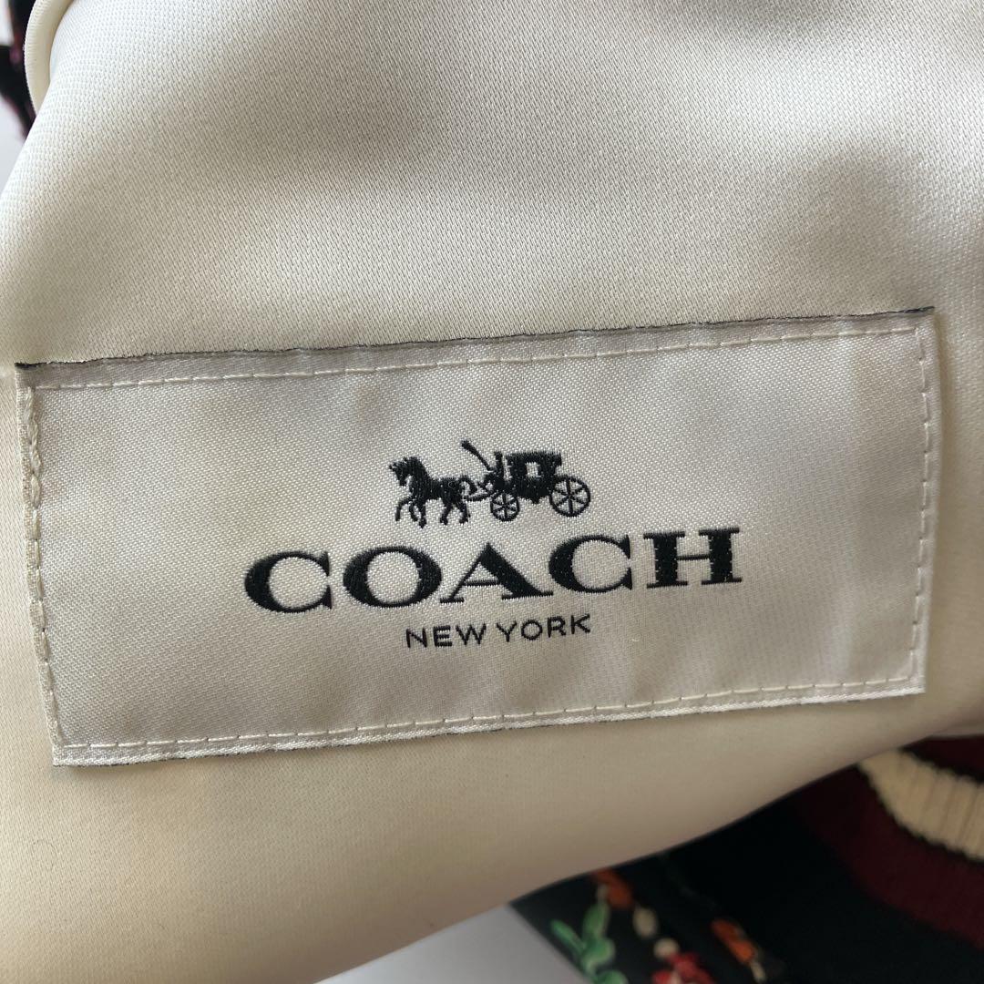 COACH ヒューマノイド スタジャン リバーシブル　花柄　スタジャン　アウター