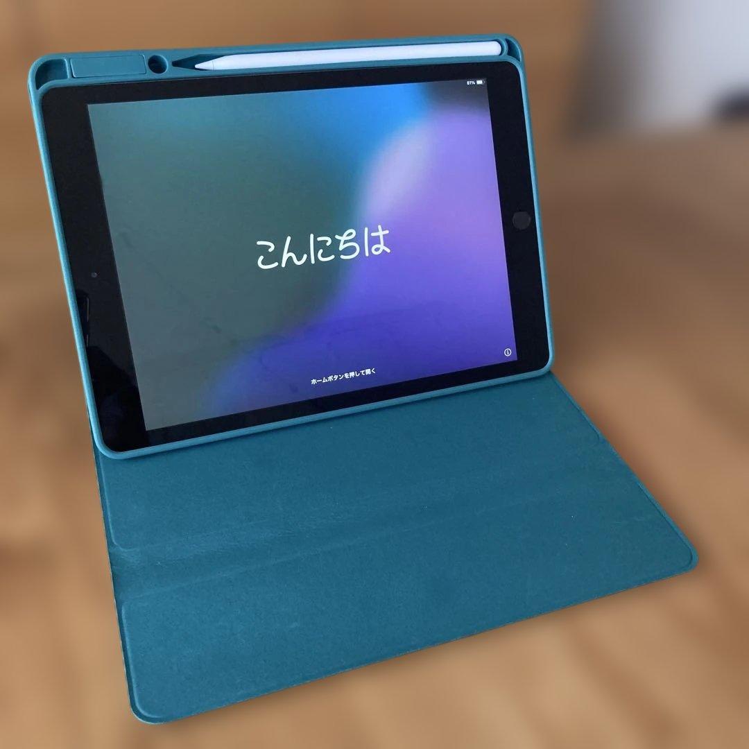 Apple iPad A2197 スペースグレー カバー付き 第7世代　32GB