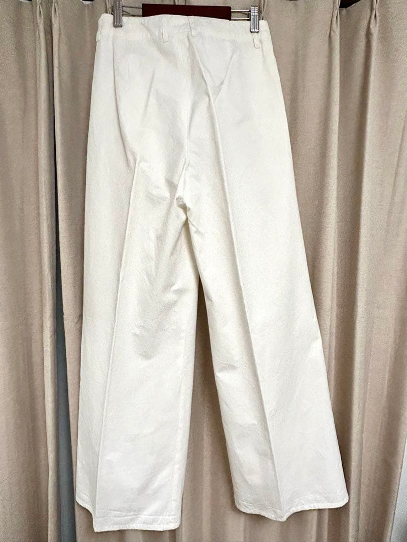 【美品】AURALEE CHINO TUCK WIDE PANTS 1