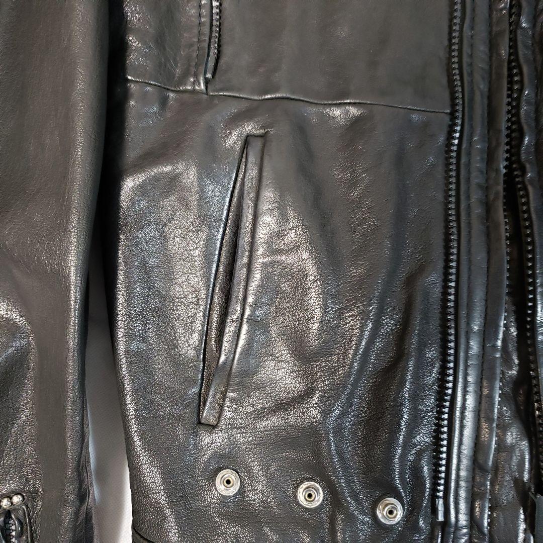 DIESEL ディーゼル レザーライダースジャケット 2way Mサイズ