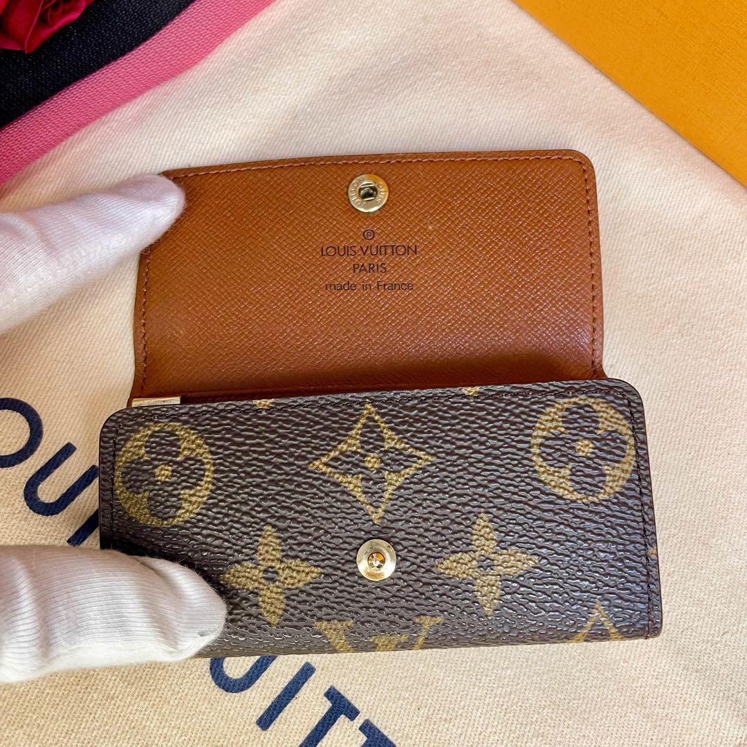 ✨極美品✨ ルイヴィトン キーケース 4連 モノグラム ミュルティクレ4 付属品