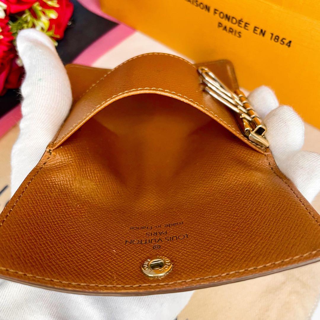 ✨極美品✨ ルイヴィトン キーケース 4連 モノグラム ミュルティクレ4 付属品