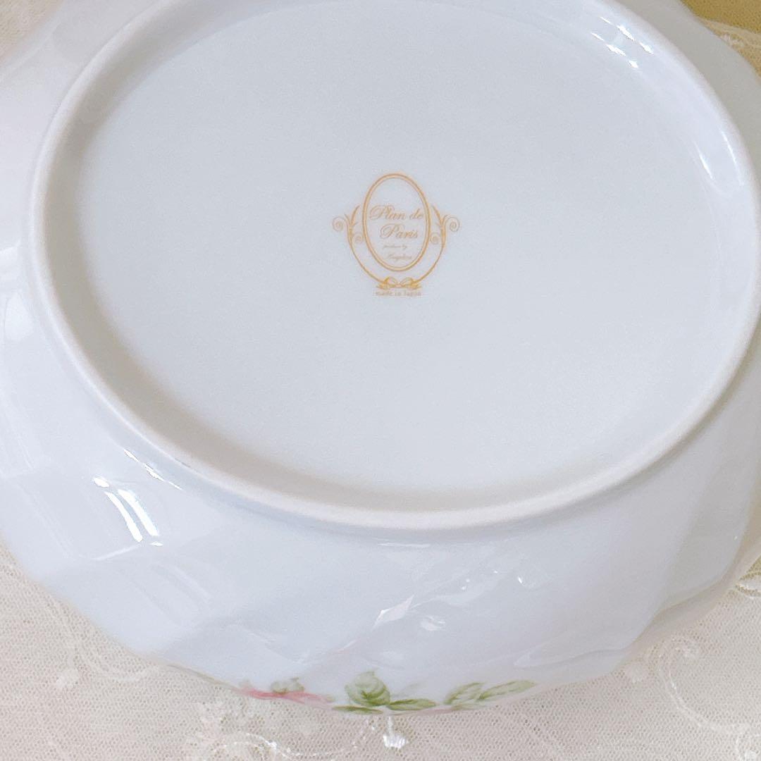 新品スープチューリン キャサリン柄 プランドパリ陶器キャセロール/イマン マニー