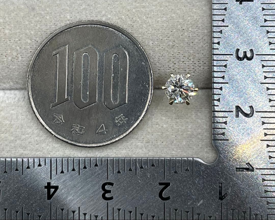専用JL21★高級 大粒ダイヤモンド0.53ct K18 片耳ピアス