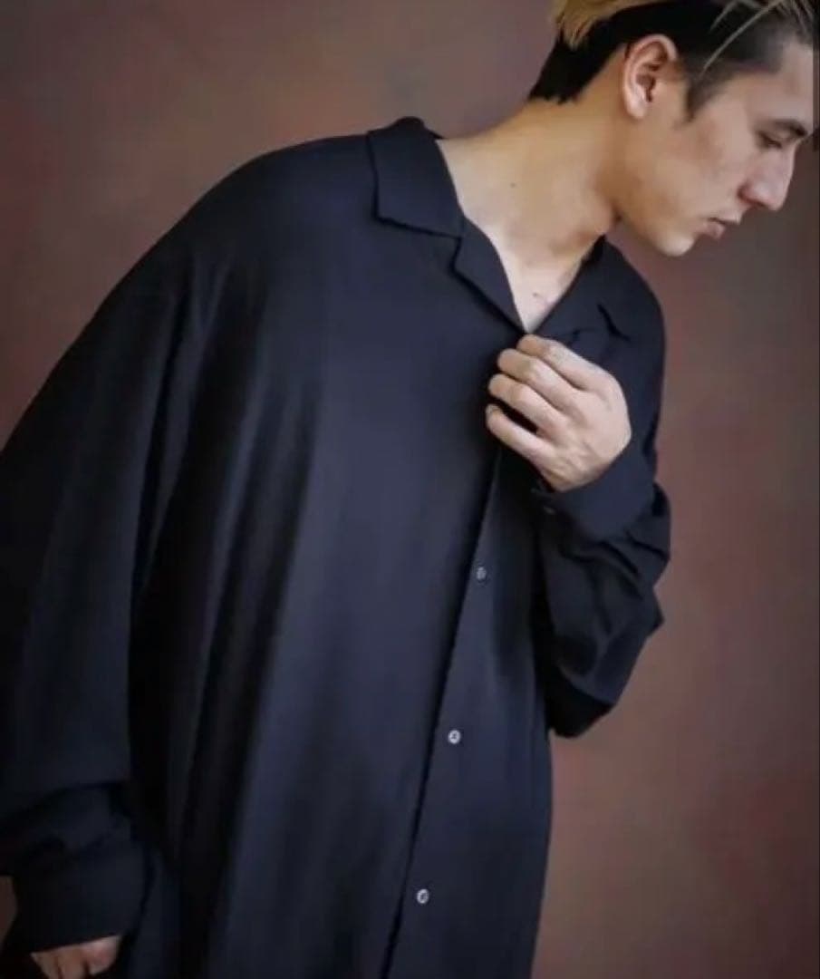 GRAPHPAPER SIDOGRAS Viscose Sleeping シャツ