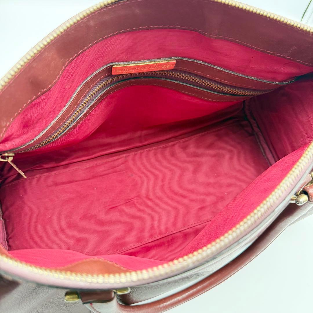 良品✨カルティエ マストライン レザー ミニボストンバッグ C金具 ユニセックス