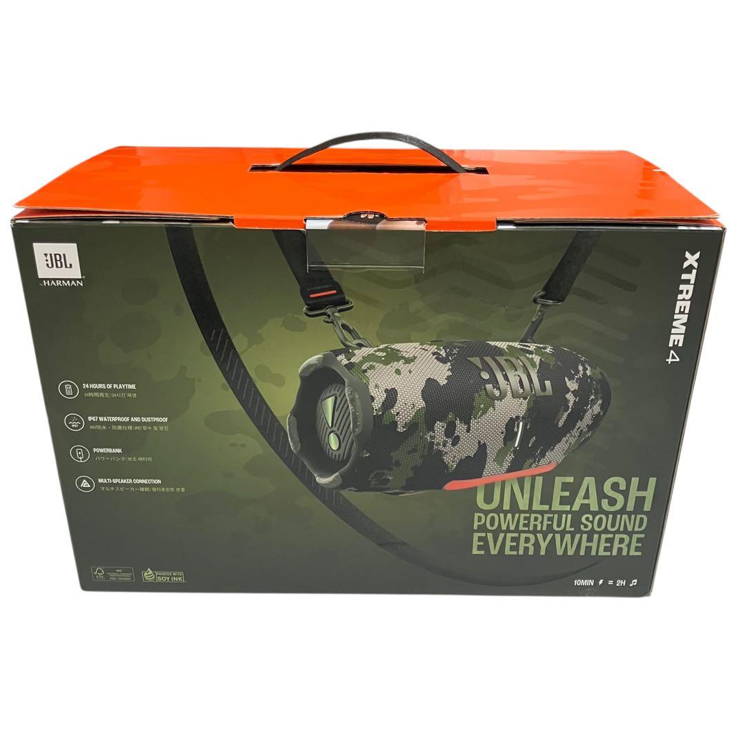 美品　JBL XTREME 4 ポータブル　Bluetooth スピーカー　迷彩
