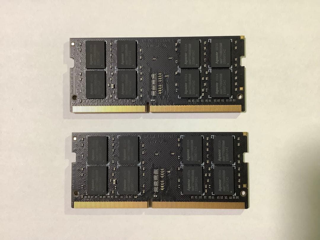 Apacer DDR4 3200 CL22 32GB (16GBx2) ノート用