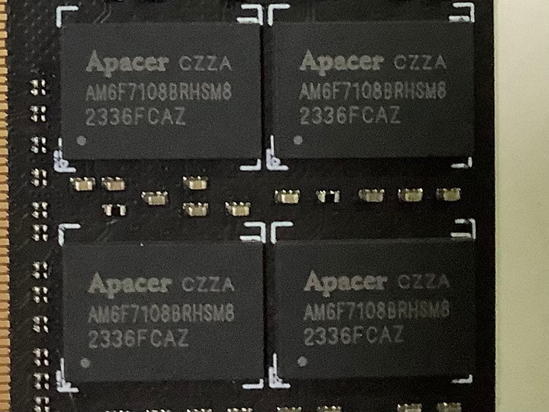 Apacer DDR4 3200 CL22 32GB (16GBx2) ノート用