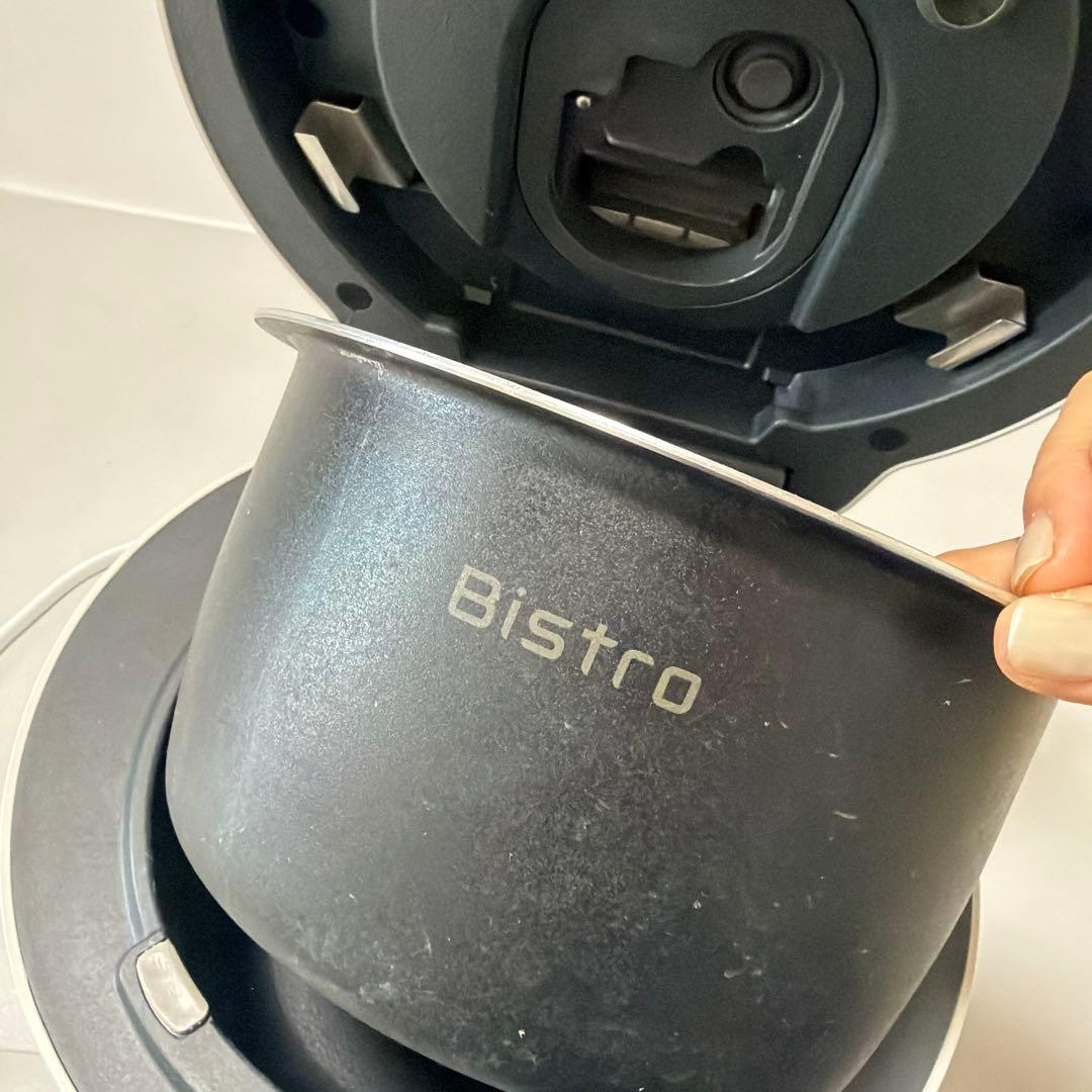 【ジャンク品】2023年製 ビストロ 可変圧力IH炊飯器 SR-V10BA