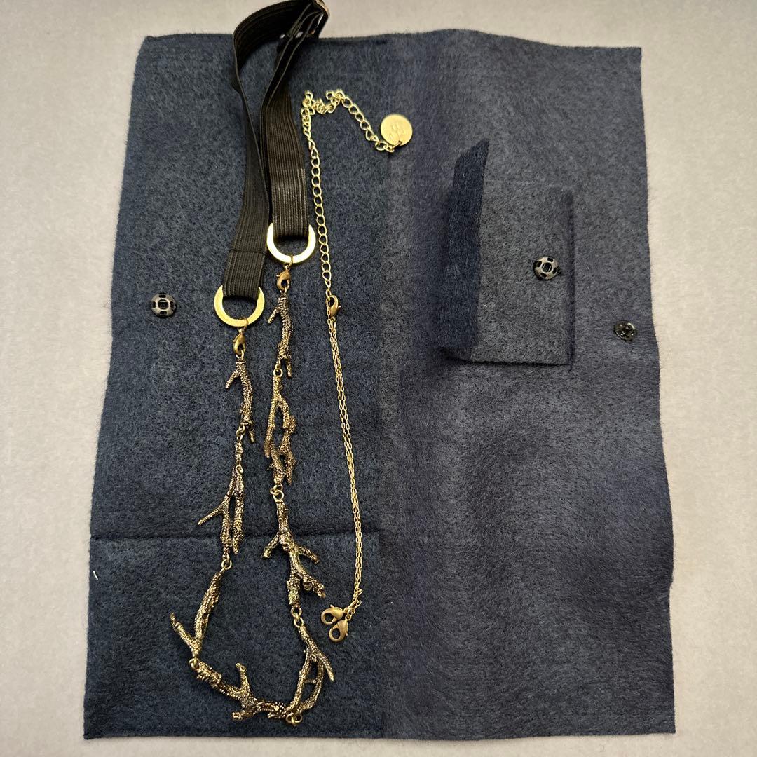 ※専用です※プリュイPLUIE ヘアアクセ　チョーカー　2wayタイプ　ブロンズ