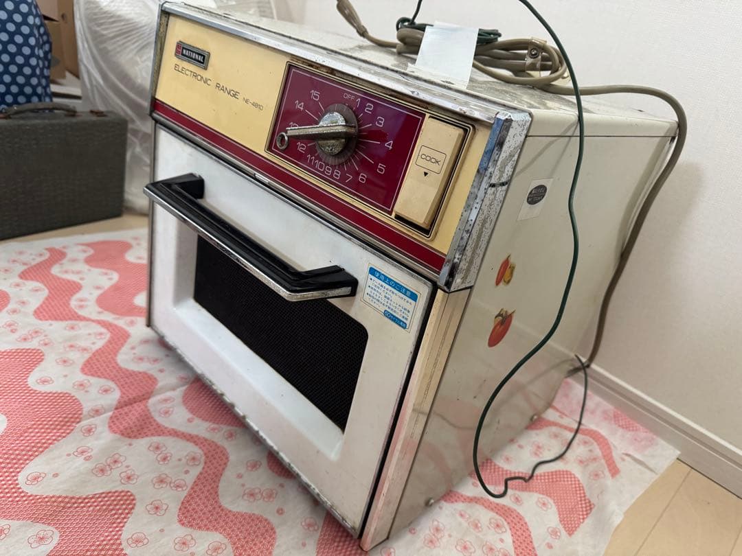 電子レンジ・オーブン NATIONAL ELECTRONIC RANGE