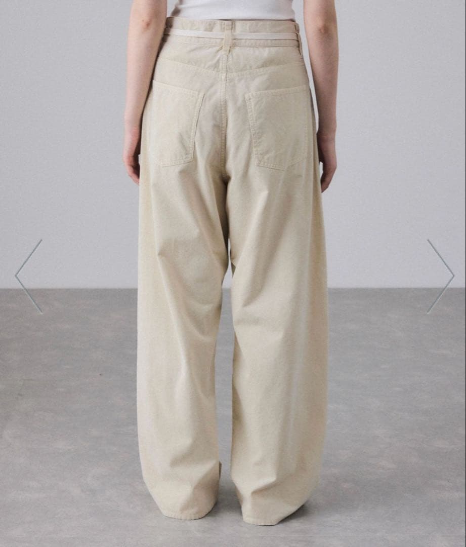 ガーメントダイコーデュロイパンツ
