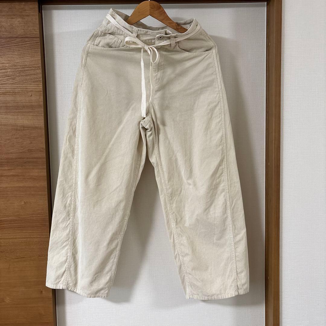 ガーメントダイコーデュロイパンツ