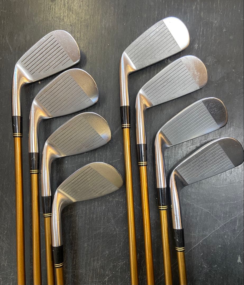 ジャンボ尾崎.TMJミサイラーアイアン.8本セット