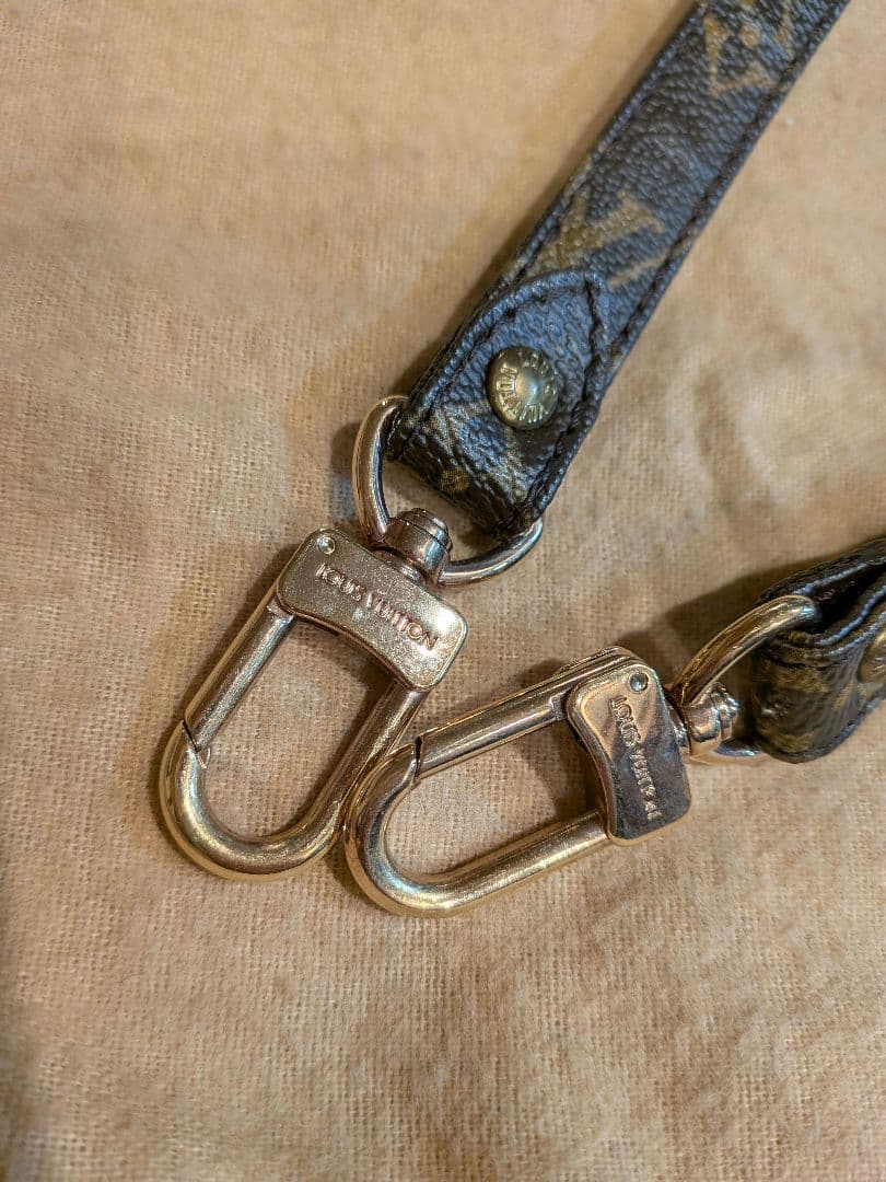 Louis Vuitton モノグラム レザーショルダーストラップ▲△