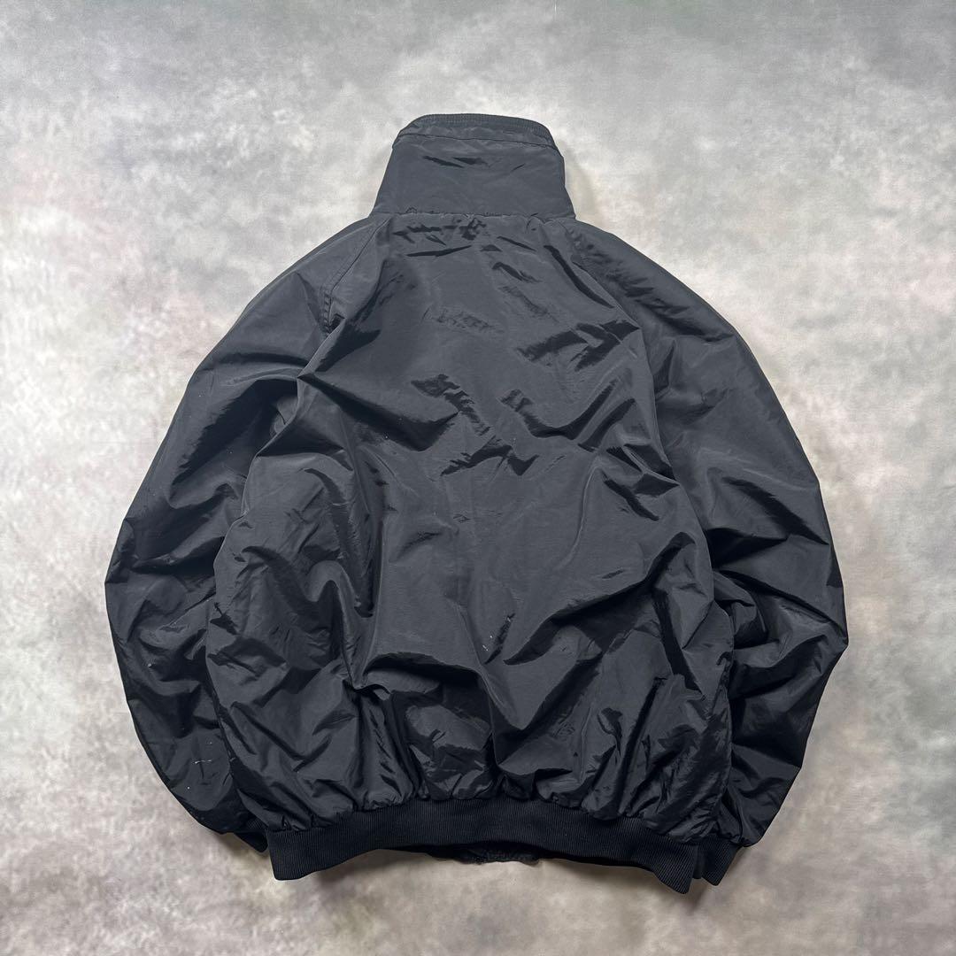 トライマウンテン古着ウォームアップジャケット企業ロゴ裏フリース短丈Y2K U9