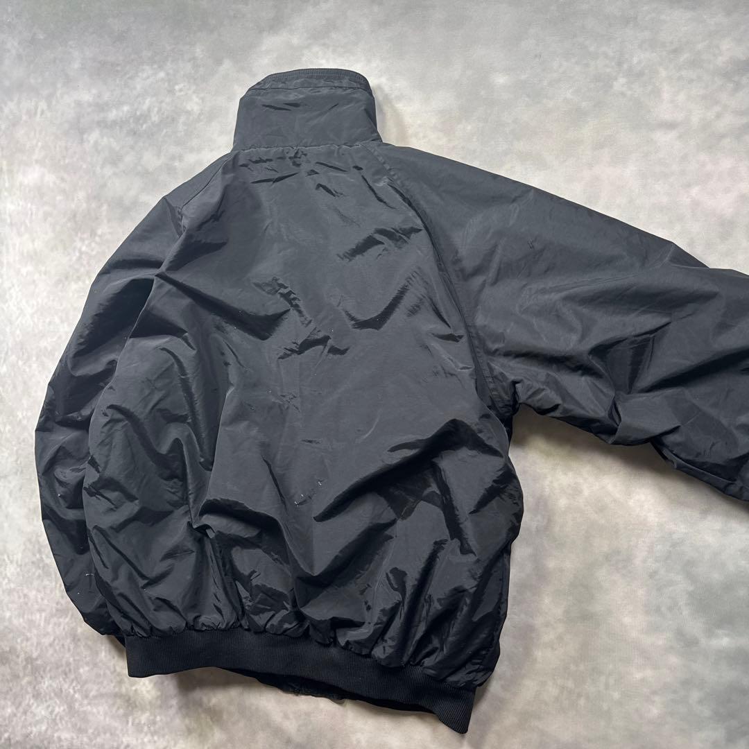 トライマウンテン古着ウォームアップジャケット企業ロゴ裏フリース短丈Y2K U9