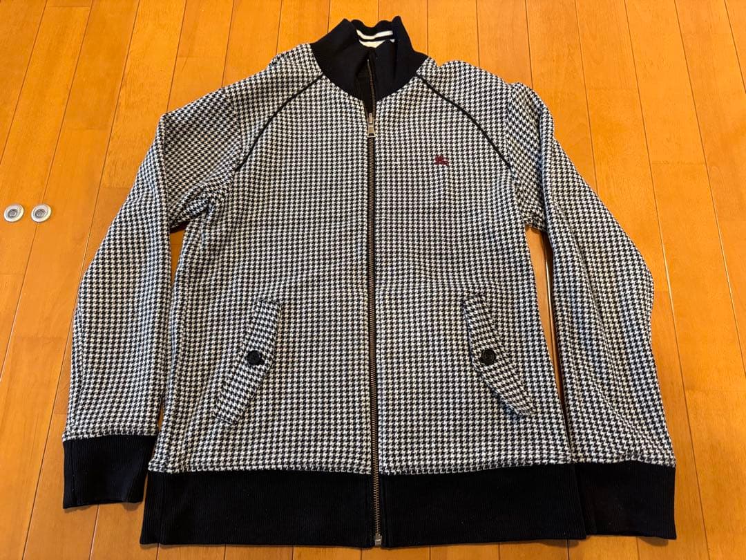 激レア！バーバリー ブルゾン　ジャンパー リバーシブル 千鳥柄メンズL