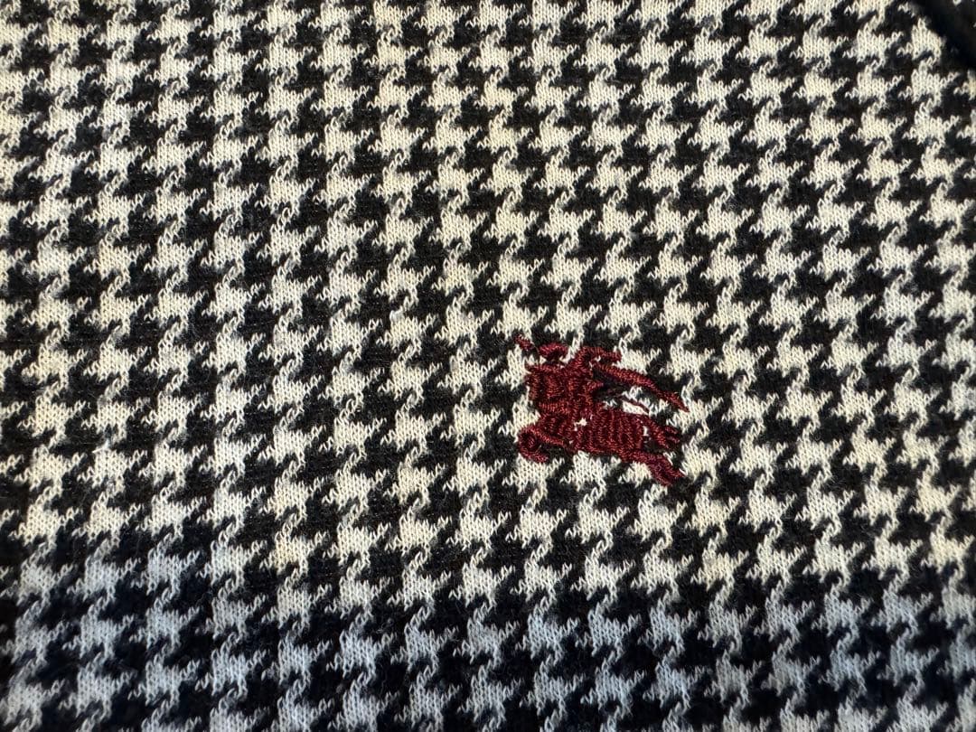 激レア！バーバリー ブルゾン　ジャンパー リバーシブル 千鳥柄メンズL
