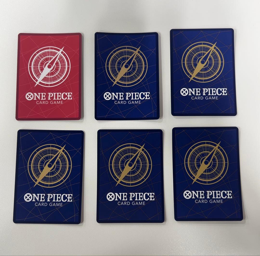 ワンピース 受け継がれる意志 五老星セット rパラレル5枚、イム リーパラ1枚