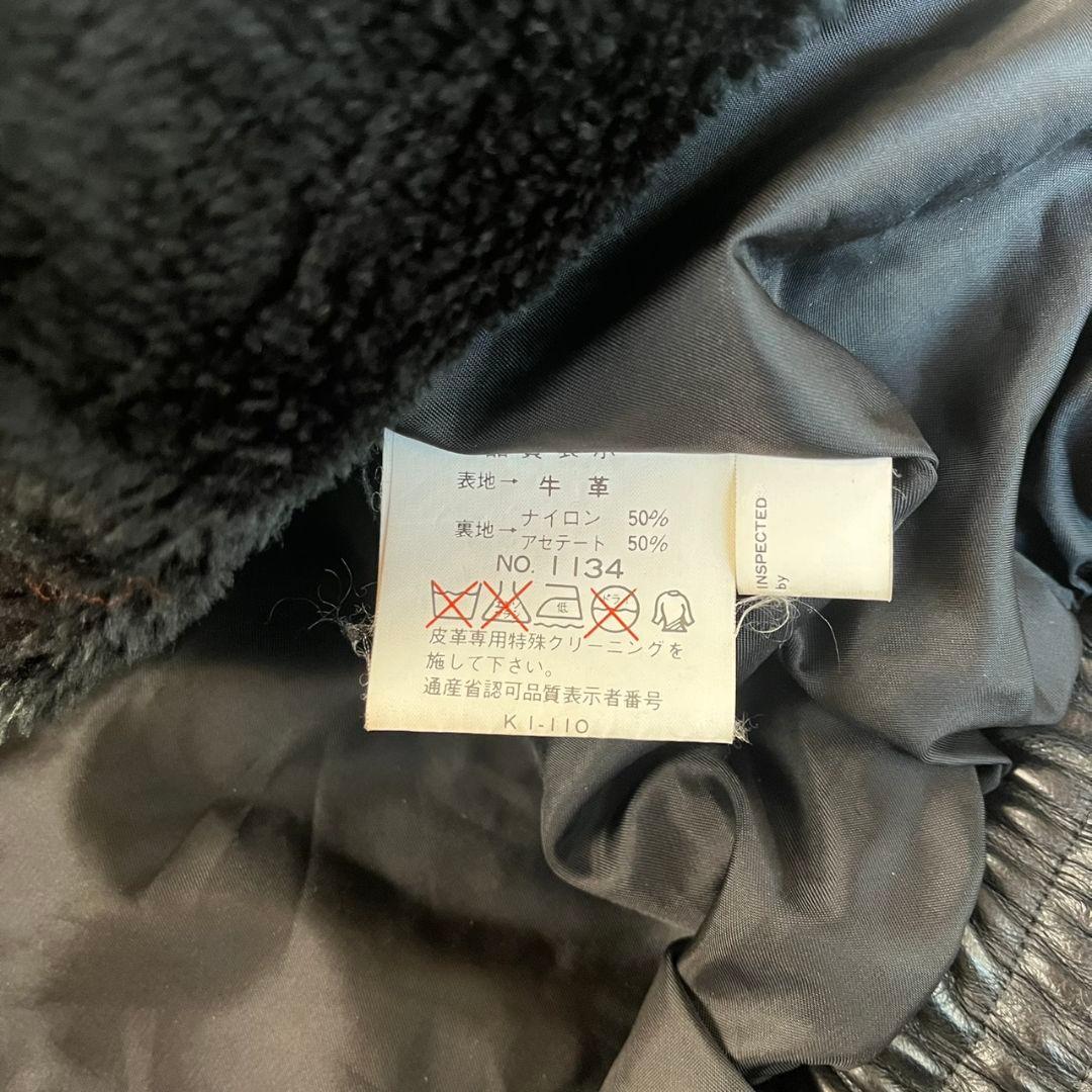 牛革✨ レザージャケット ボアライナー付 A-2 G1 フライトブラック LL
