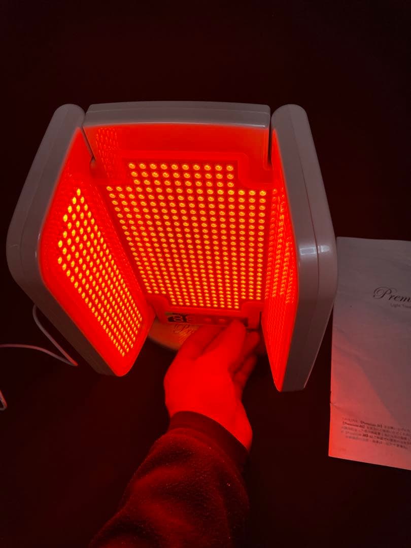 プレミアムJ6 アグレックス 光エステ LED美顔器　1387