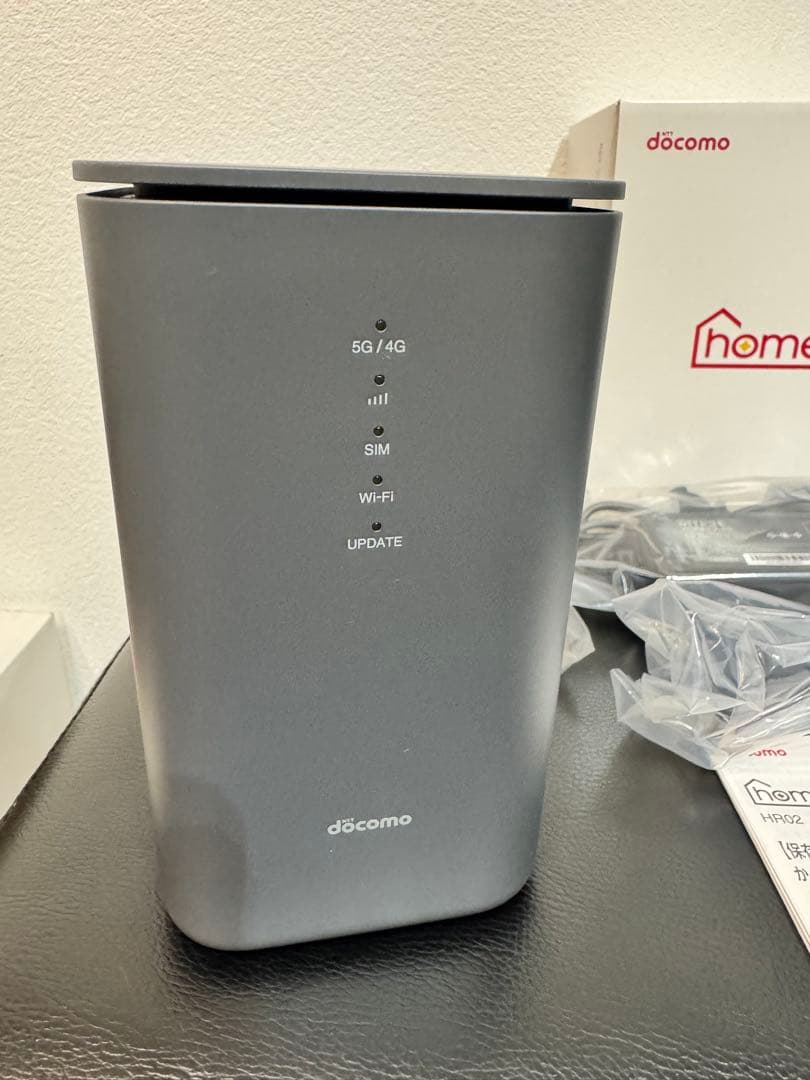 新品docomo モバイルホームルーター  5G HR02