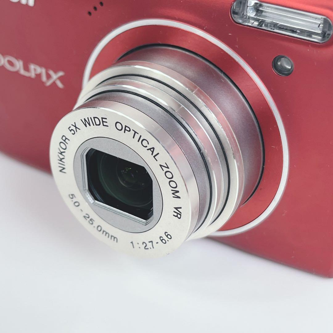 【美品】Nikon COOLPIX S5100 レッド