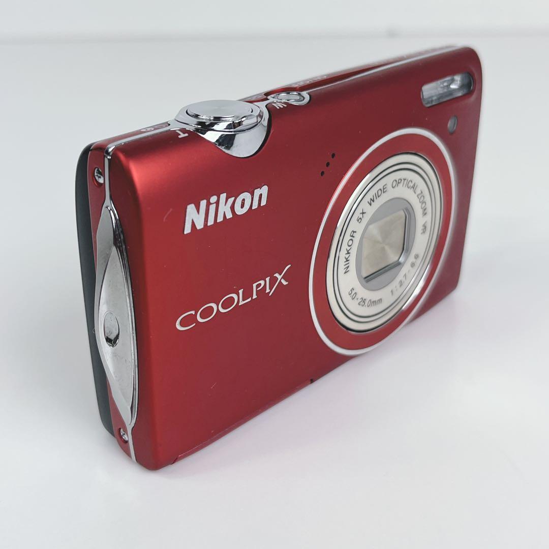 【美品】Nikon COOLPIX S5100 レッド