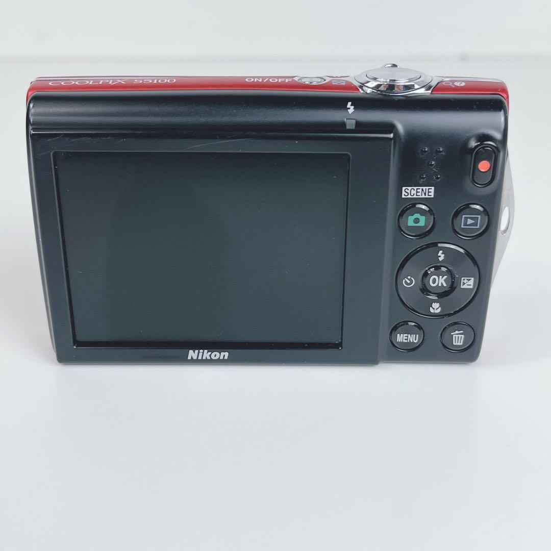 【美品】Nikon COOLPIX S5100 レッド