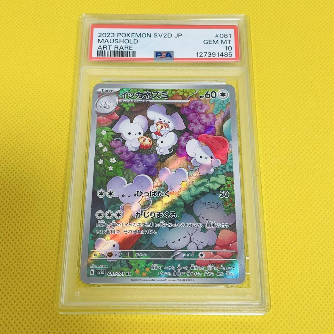 ★PSA10★【イッカネズミ/AR/SV2D】MAUSHOLD 081/071