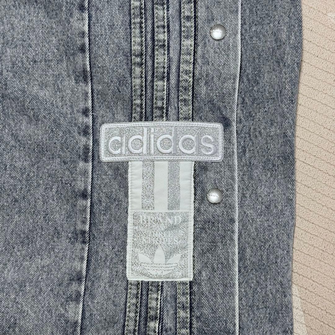 adidas originals DENIM デニム ジーンズ ワイドパンツ