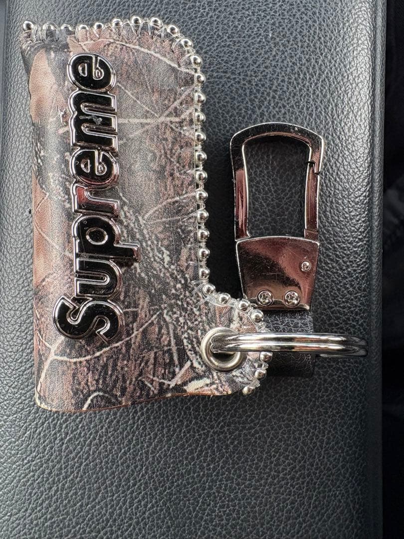 Supreme レザーライターケース