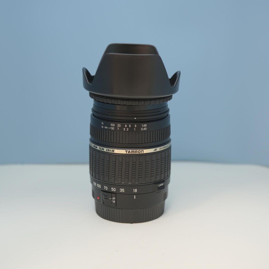 TAMRON 18-200mm Canon用 標準+望遠レンズ 美品！a3331