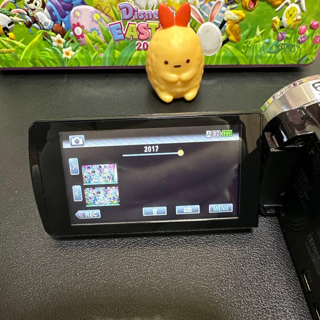 美品　JVC Everio GZ-HM199-B 動作確認済 SDカード付き