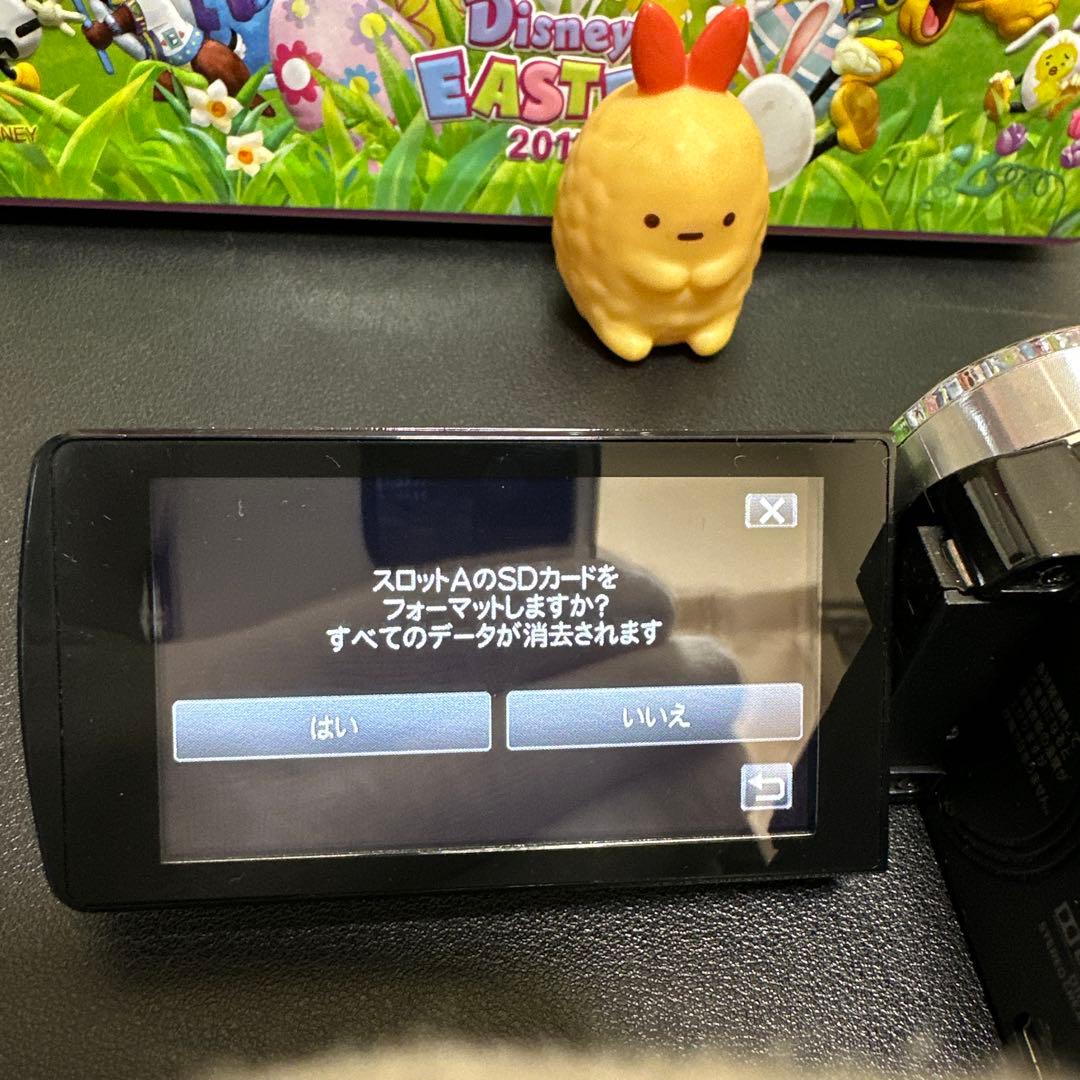 美品　JVC Everio GZ-HM199-B 動作確認済 SDカード付き