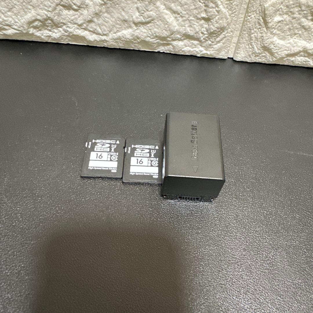 美品　JVC Everio GZ-HM199-B 動作確認済 SDカード付き