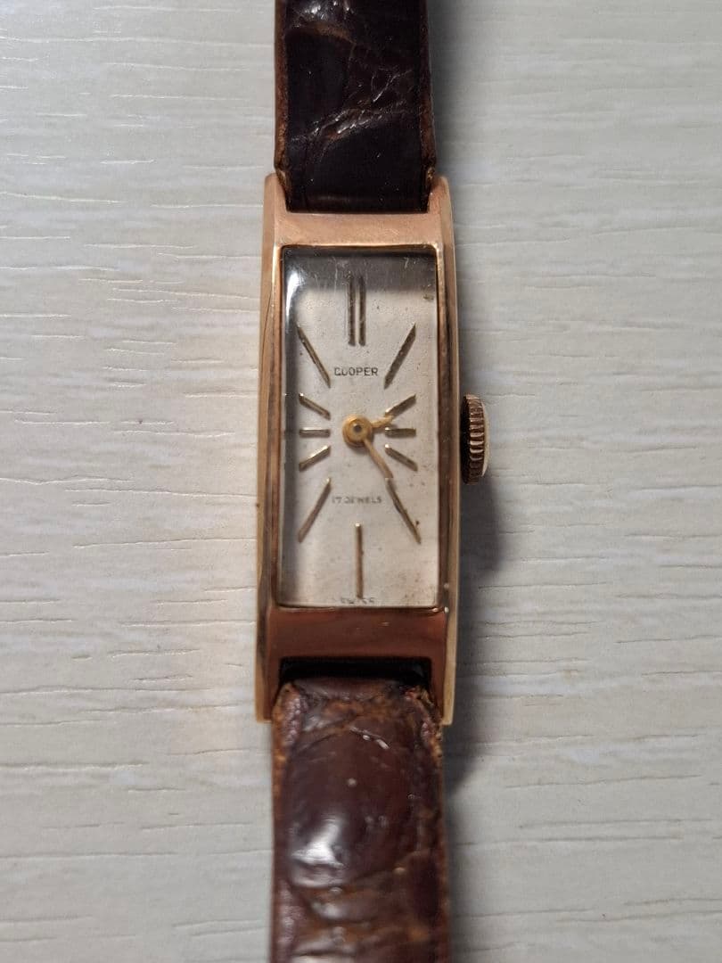 COOPER 手巻き時計 アンティーク　ジャンク