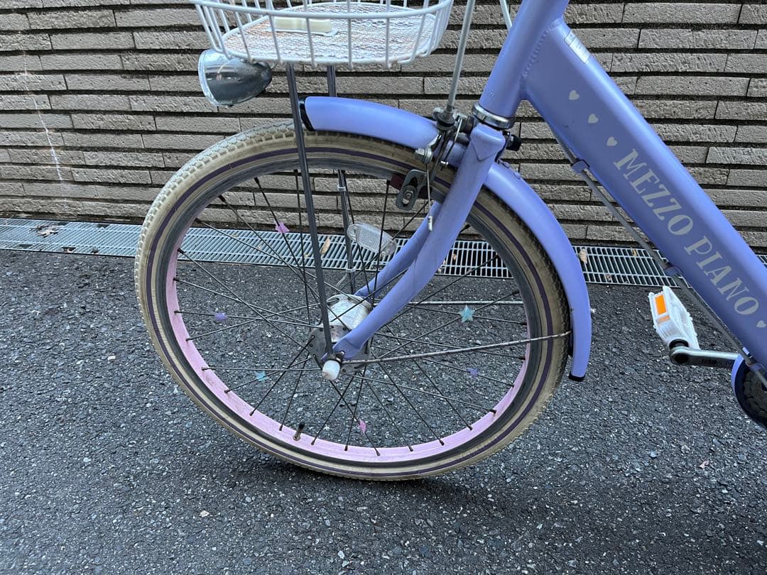 MEZZO PIANO 子供用自転車 パープル（引取り希望）