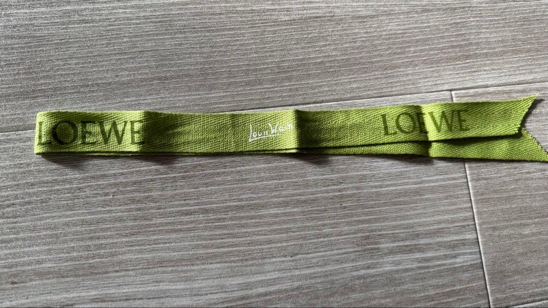 む*ん様 【未使用】LOEWE オリーブ ユニセックス ベースボールキャップ M