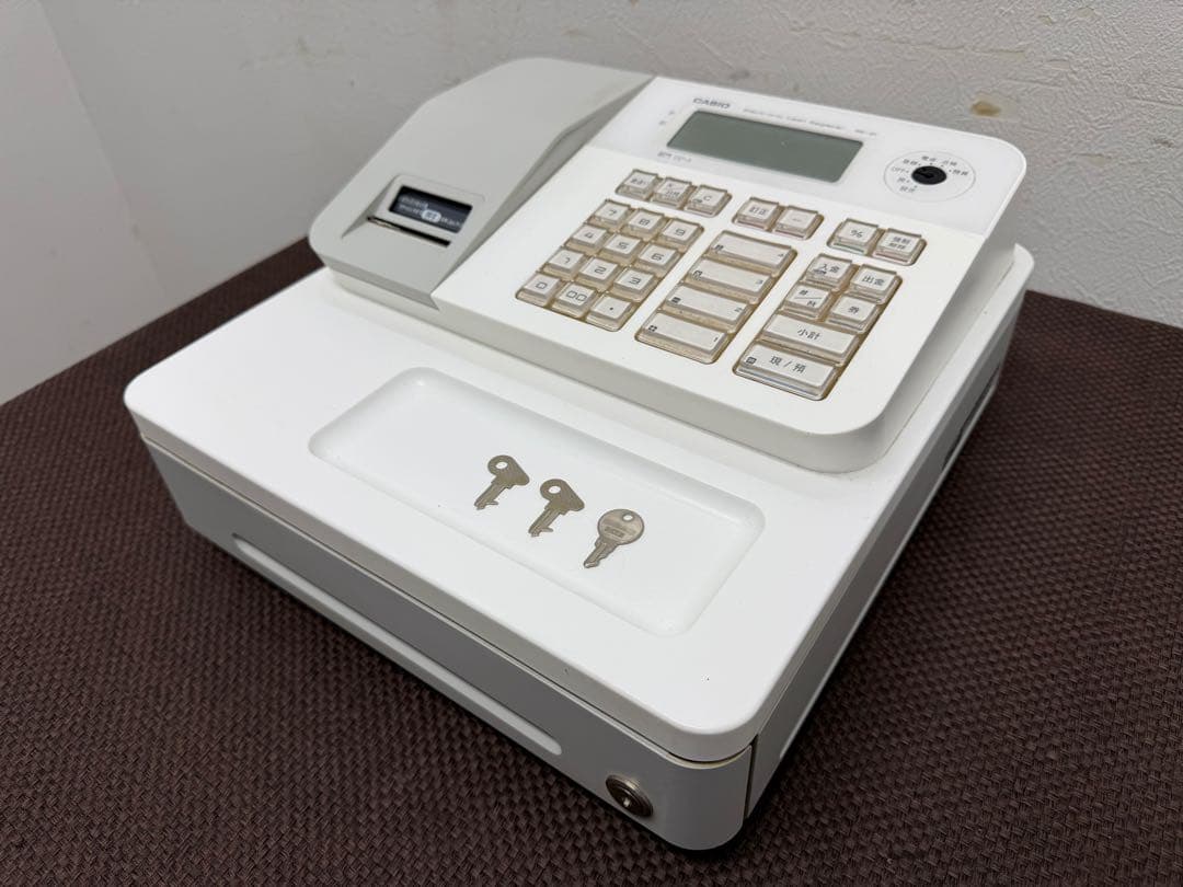 カシオ　CASIO　業務用　電子レジスター　客面液晶表示　店舗　SE-G1