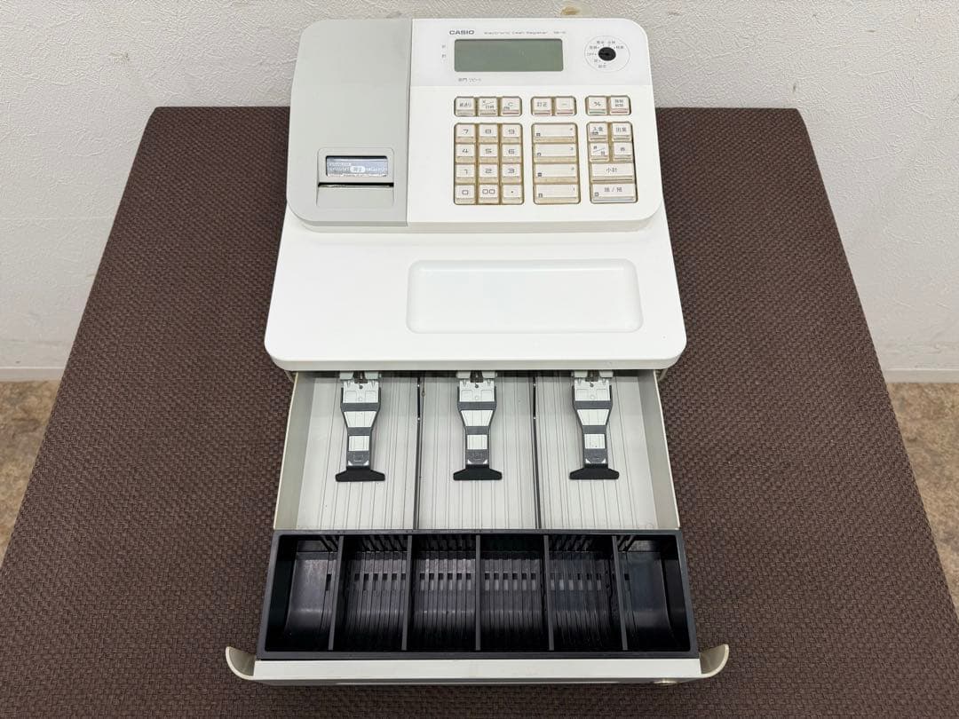 カシオ　CASIO　業務用　電子レジスター　客面液晶表示　店舗　SE-G1