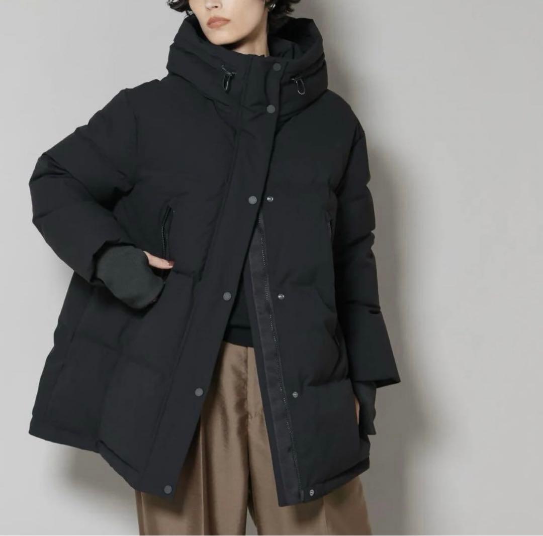 ナノ・ユニバース「西川ダウン（R）」ソロテックスAラインダウン