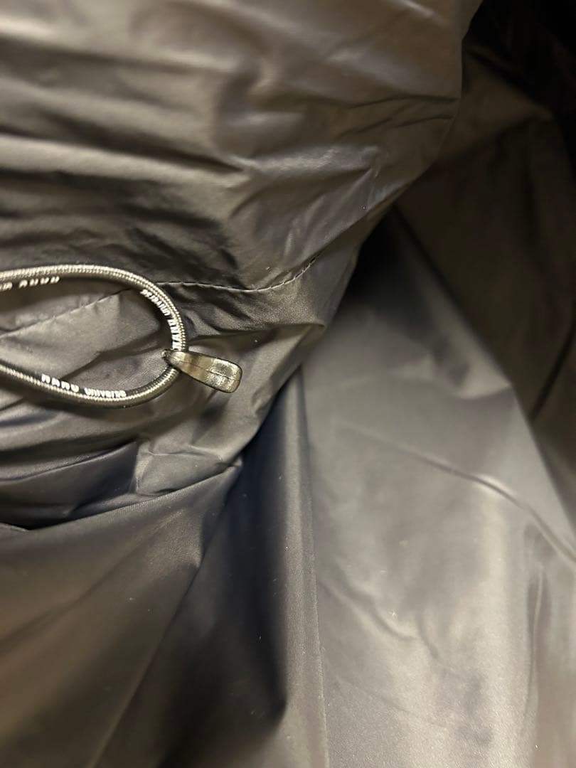 ナノ・ユニバース「西川ダウン（R）」ソロテックスAラインダウン