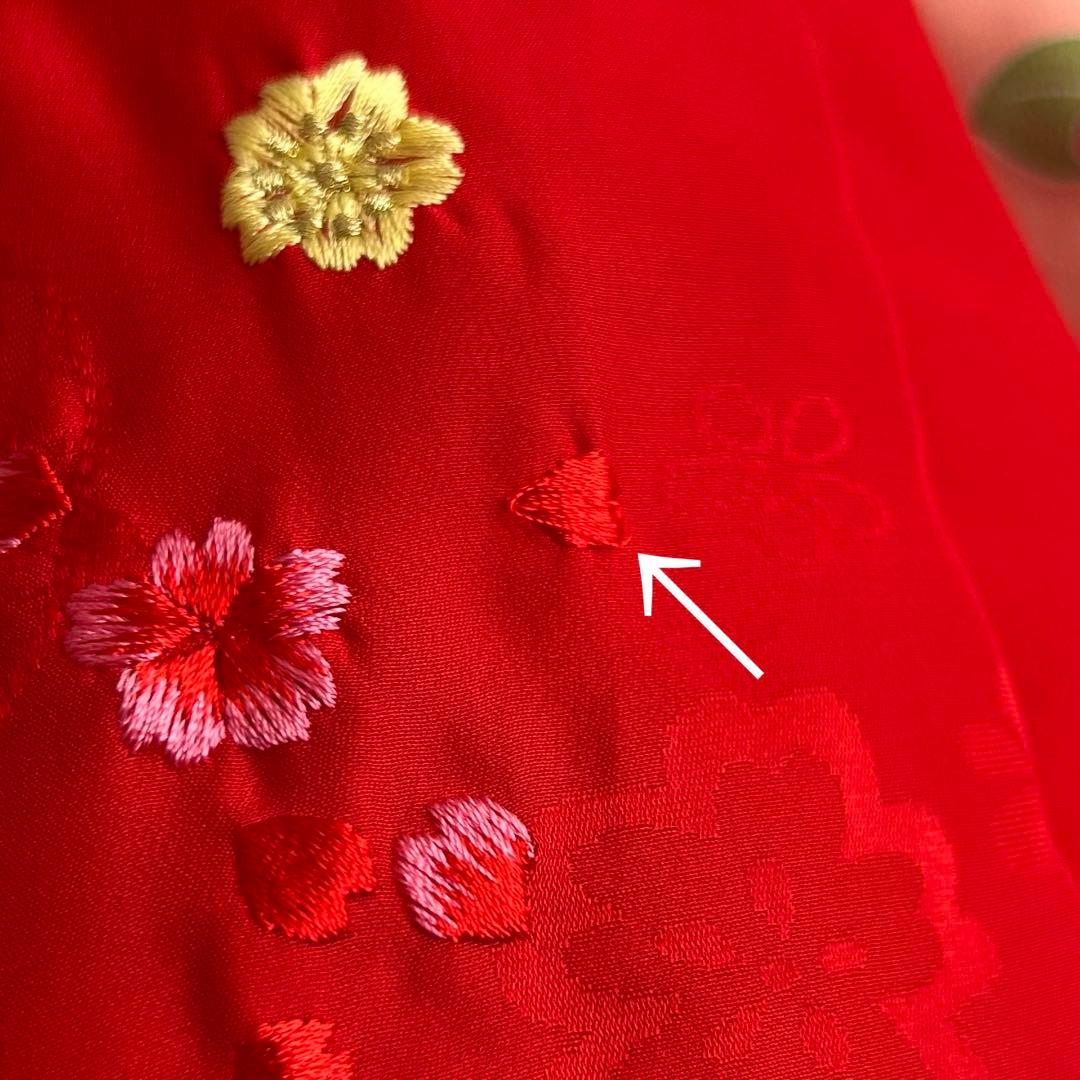 七五三 3歳 被布 着物 絹 三歳 赤 ピンク 753 子供着物 パステルカラー