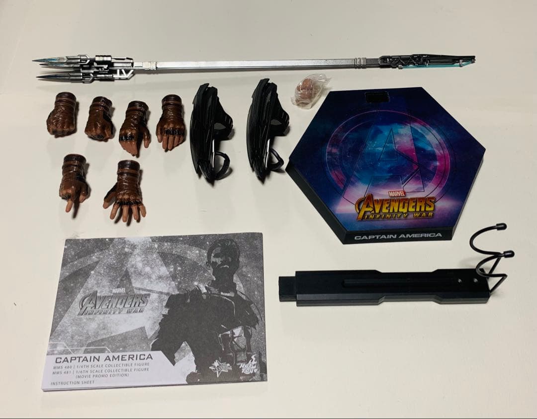 ホットトイズ 1/6スケール キャプテン・アメリカ /洋画/映画/マーベル