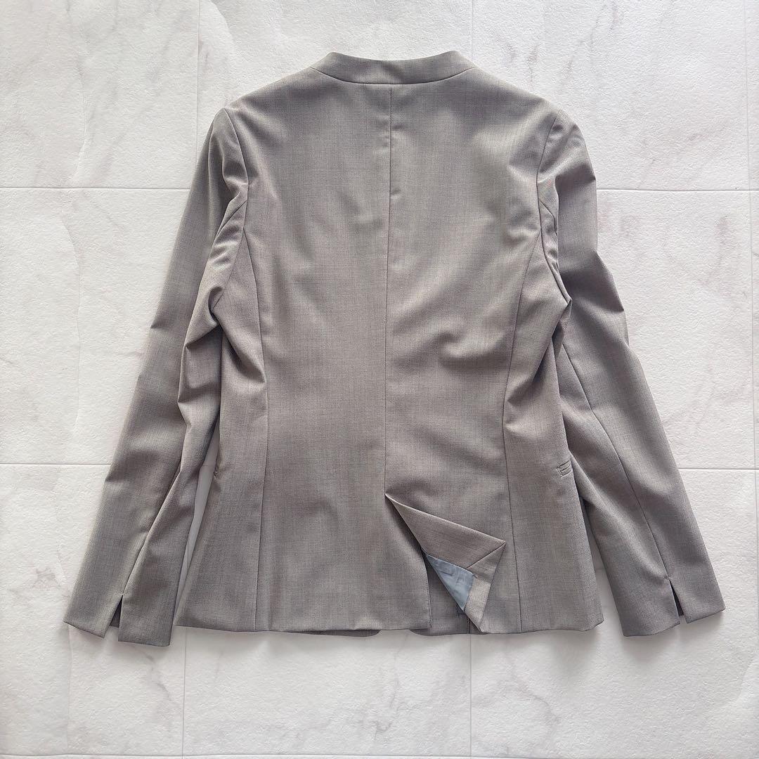 美品ユナイテッドアローズ　パンツスーツ ノーカラージャケット　小さめサイズ
